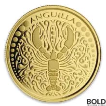2018 EC8 Anguilla Lobster 1 oz Gold BU