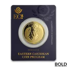 2019 EC8 Anguilla Lobster 1 oz Gold BU