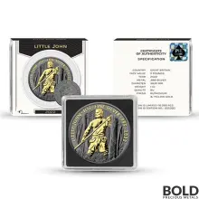 2022 Great Britain Ruthenium Myths & Legends: Little John 1 oz Silver BU