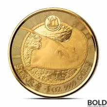 2023 1 oz Cayman Islands Stingray Gold Coin