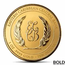 2023 1 oz St. Vincent Grenadines Humpback Whale Gold Coin Proof (Colored)