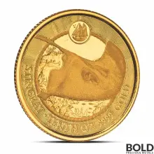2023 1/10 oz Cayman Islands Stingray Gold Coin