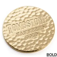 Gold Round Scottsdale Tombstone Hammered - 1 oz
