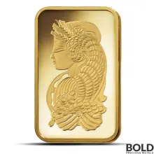Gold 1 Gram Bar PAMP Fortuna