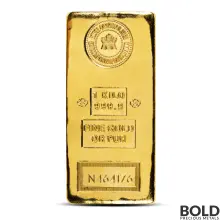 1 Kilo Royal Canadian Mint (RCM) Gold Bar