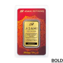1 oz Asahi Diwali Gold Bar (In Assay)