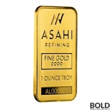 1 oz Asahi Dragon Gold Bar (In Assay)