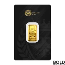 Gold 1 oz Germania Cast Bar