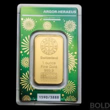 Gold Argor Year of the Tiger - 1 oz