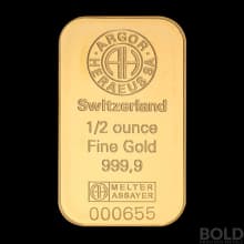 Gold Argor-Heraeus - 1/2 oz