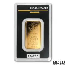 Gold Argor-Heraeus KineBar - 1 oz
