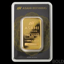Gold Bar Asahi - 1 oz