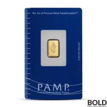 1 Gram PAMP Rosa Gold Bar