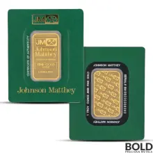 1 oz Johnson Matthey Gold Bar