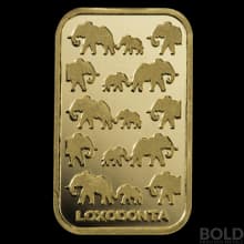 Gold Bar Rand Refinery Elephant - 1 oz