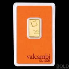 Gold Bar Valcambi - 5 Gram