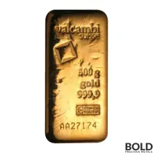 Valcambi Gold 500 Gram Cast Bar
