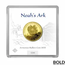 2024 1/2 oz Armenia Noah's Ark Gold Coin (BU)