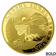 2024 1/4 oz Armenia Noah's Ark Gold Coin (BU)