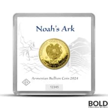 2024 1 Gram Armenia Noah's Ark Gold Coin (BU)