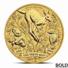 2024 1 oz Perth Mint 125th Anniversary Gold Coin (BU)