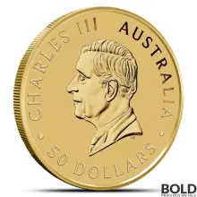 2024 1/2 oz Perth Kangaroo Gold Coin (BU)