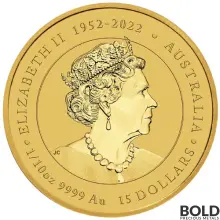 2024 1/10 oz Perth Lunar Year of the Dragon Gold Coin (BU)