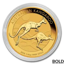 2018 Gold Australia Kangaroo - 1/4 oz