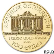 2020 Gold Austria Philharmonic - 1 oz