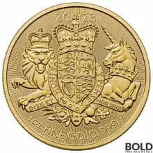 2023 Gold 1 oz British Royal Arms BU Coin