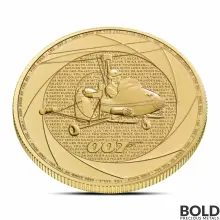 2024 1 oz British James Bond Of The 60's Gold Coin (BU)