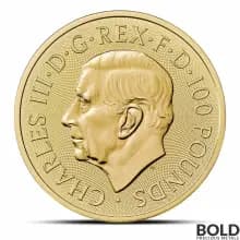 2024 1 oz British Lion and American Eagle Gold Coin (BU)