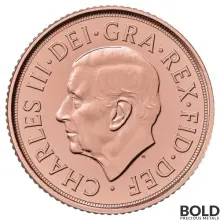 2024 Gold World English Sovereign King