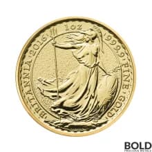 2016 Gold Great Britain Britannia - 1 oz