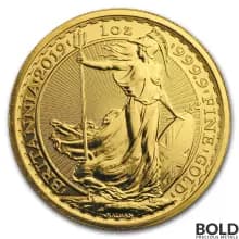 2019 Gold Great Britain Britannia - 1 oz