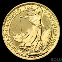 2020 Gold Great Britain Britannia - 1 oz