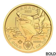 2022 Canadian Klondike 1 oz Gold Coin