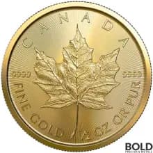 2023 Gold 1/2 oz Canada Maple Leaf Coin