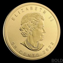 2022 Gold 25 Gram Canada Maple Gram - 25x1 gram