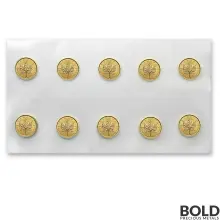 2015 Gold Canada Maple Leaf - 1/2 oz