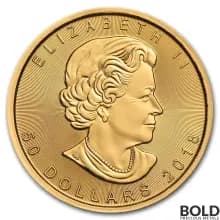 2018 Gold Canada Maple Leaf - 1 oz