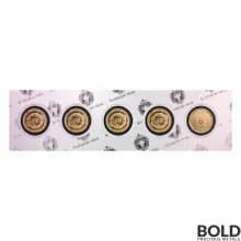 2023 Gold 1 oz Fiji Koi Fish BU Coin