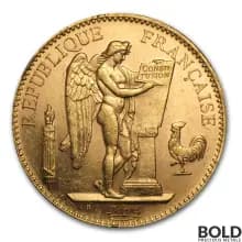 Gold World French 100 Franc