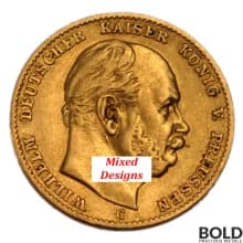 10 Mark German Gold Coin (Random Year)