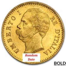 Gold World Italian 20 Lira