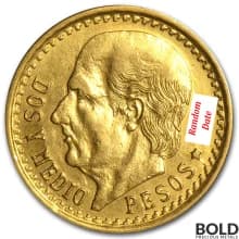 Mexican Gold Peso - 2 1/2 Peso