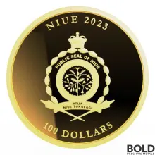 2023 Gold 1 oz Niue Equilibrium Proof-like