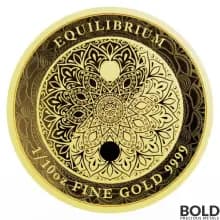 2023 Gold 1/10 oz Niue Equilibrium Prooflike