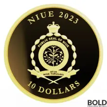2023 Gold 1/10 oz Niue Magnum Opus Prooflike