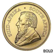 2022 Gold South Africa Krugerrand - 1/10 oz